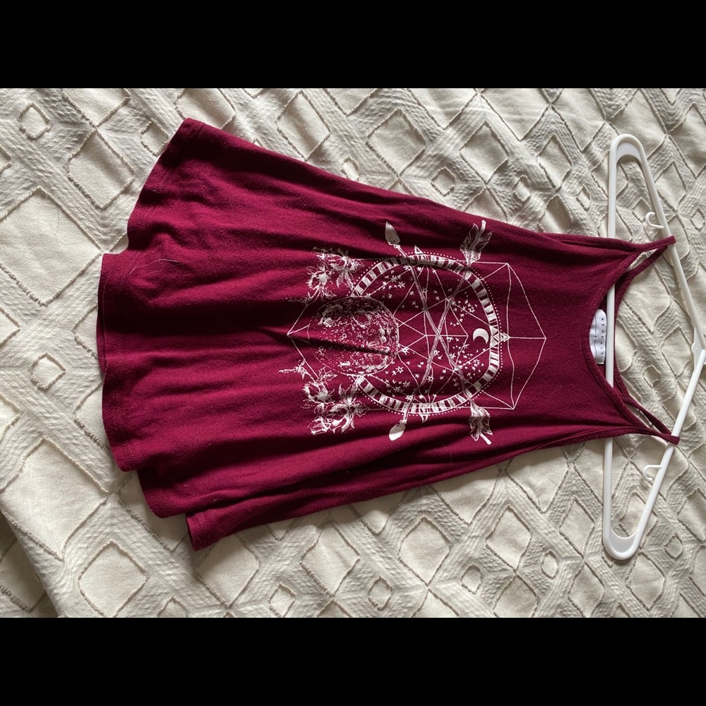 High neck cropped tank